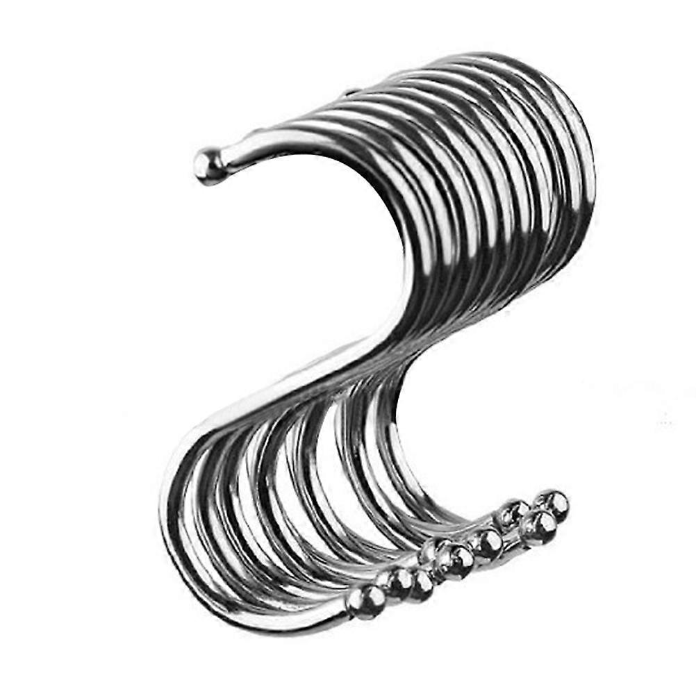 Metal Hanger Hook for Home Use with 10Pcs Anti-Rust Metal Hooks