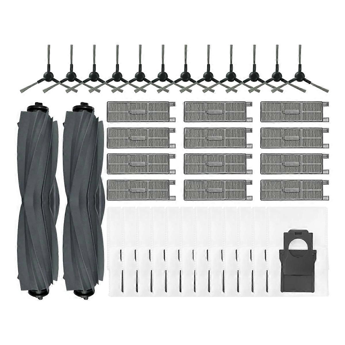 For G30 Main Side Brush Hepa Filter Dust Bag Replacement Part