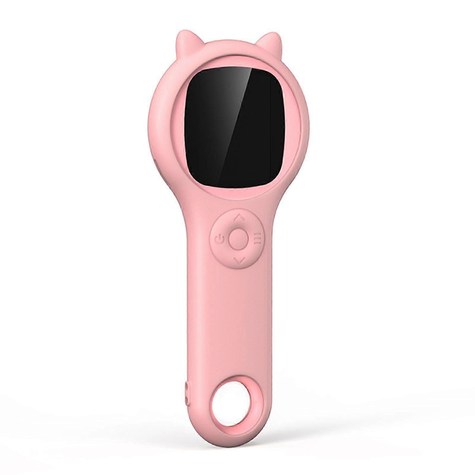 Students Handheld Microscope 2 Inch Screen 500x Portable USB Scientific Toy Microscope Pink