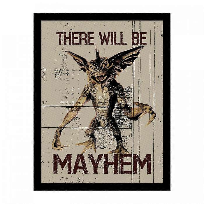 Gremlins Mayhem Framed Poster