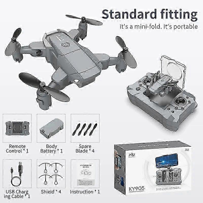 2023 New WIFI FPV Drone Camera 4K 1080P Height Hold RC Foldable Quadcopter Drones Kid Gift Toys Dron 2025