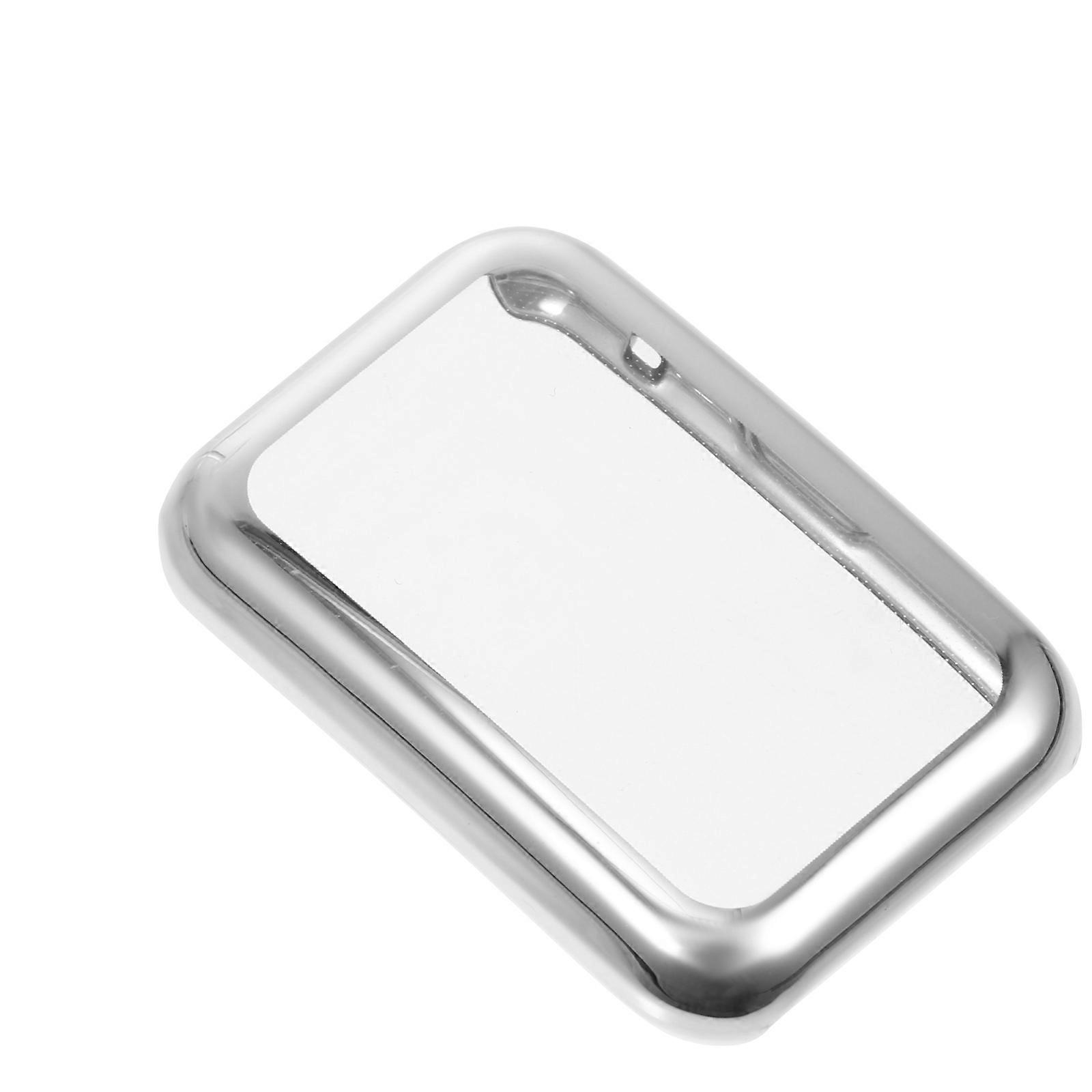 4Pcs Tpu Watch Cases for Protection Silver Elegant Protective Shells