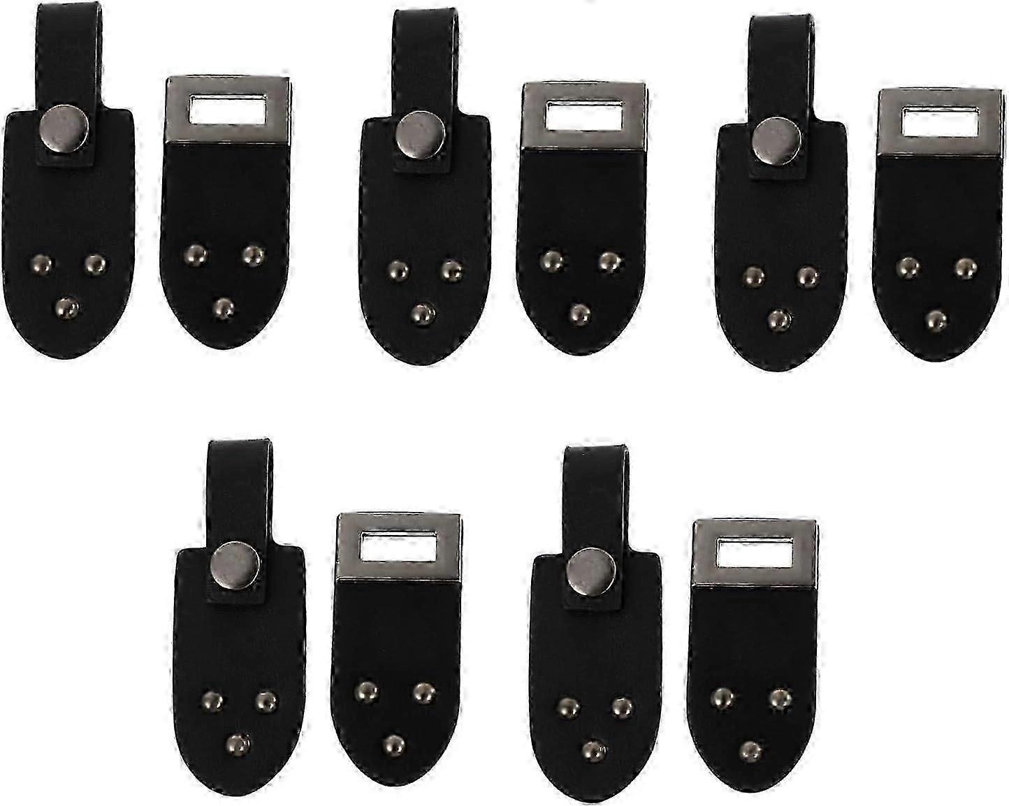 5pcs Leather Buckle Toggle Clasps Diy Clothing Buttons Diy Buckles Leatherette