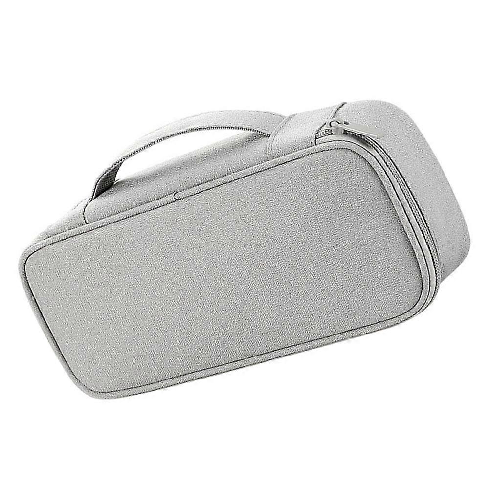 Electronic Organizer Bag For Travelers And Office Workers In Grey Color With Portable Carry Function 4Pcs