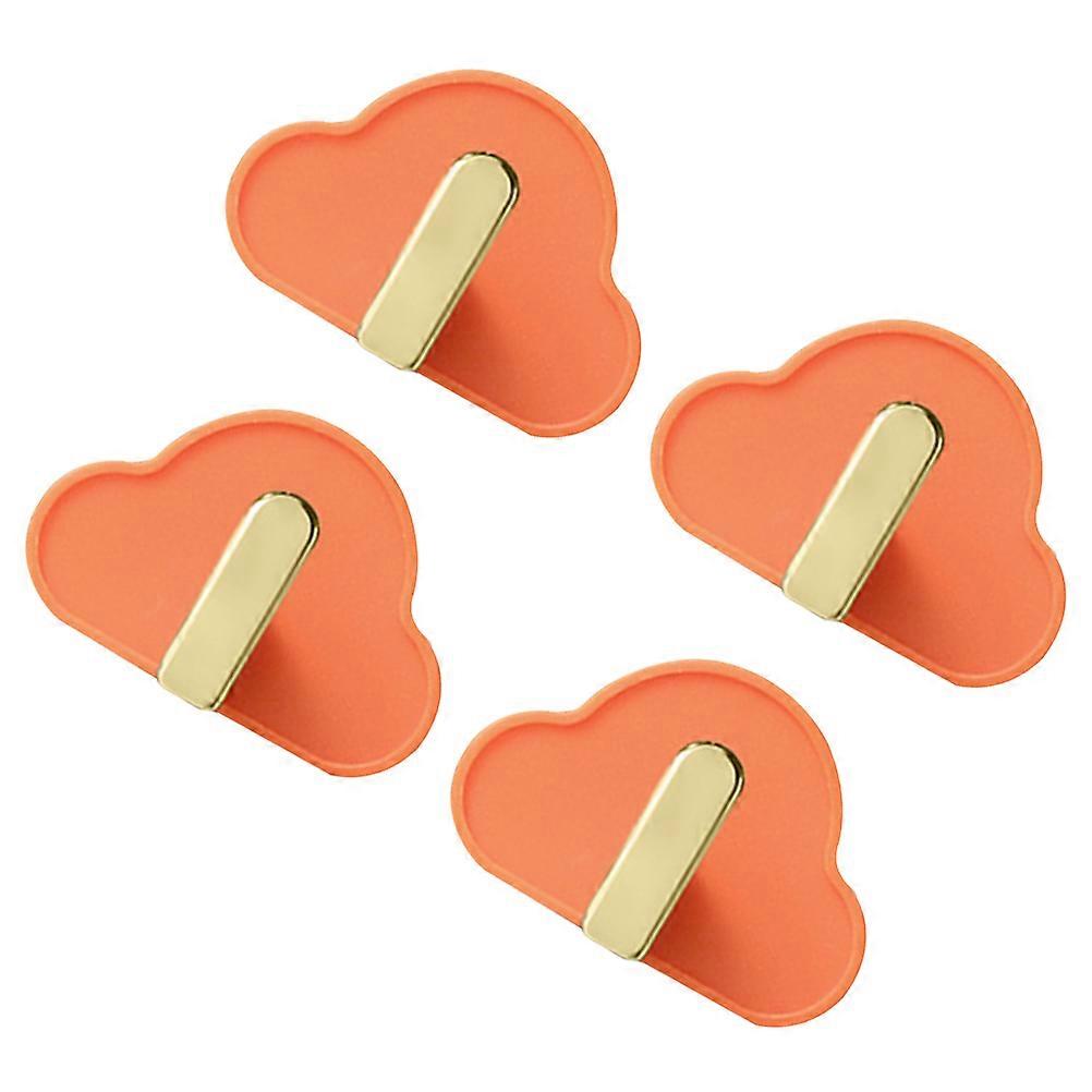 Cloud Shape Hooks Adhesive Hooks with 8Pcs for Home Organization