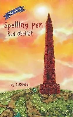 Spelling Pen - Red Obelisk