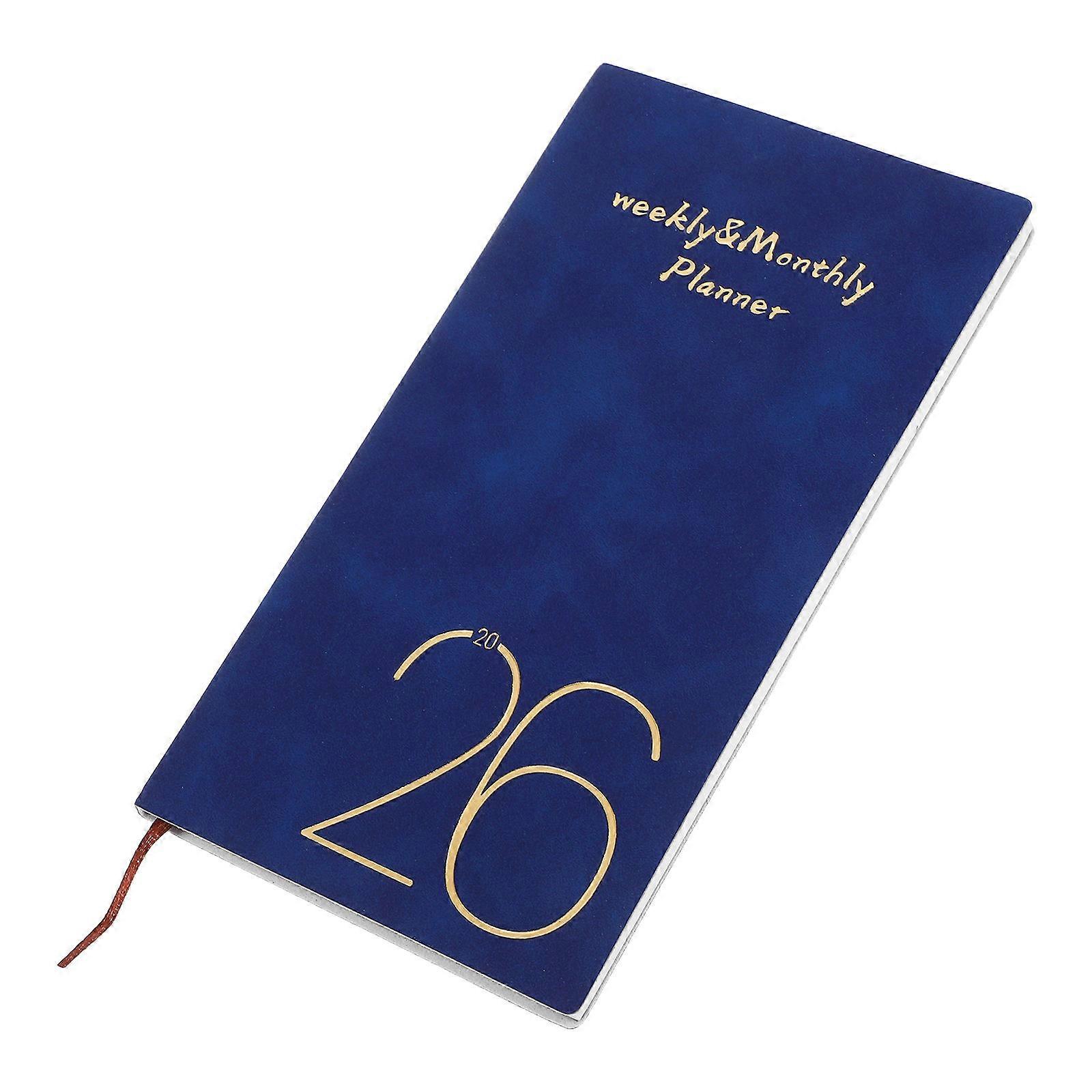 Daily Planner Notepad Schedule Planner for Writing Use 4Pcs Navy Journal