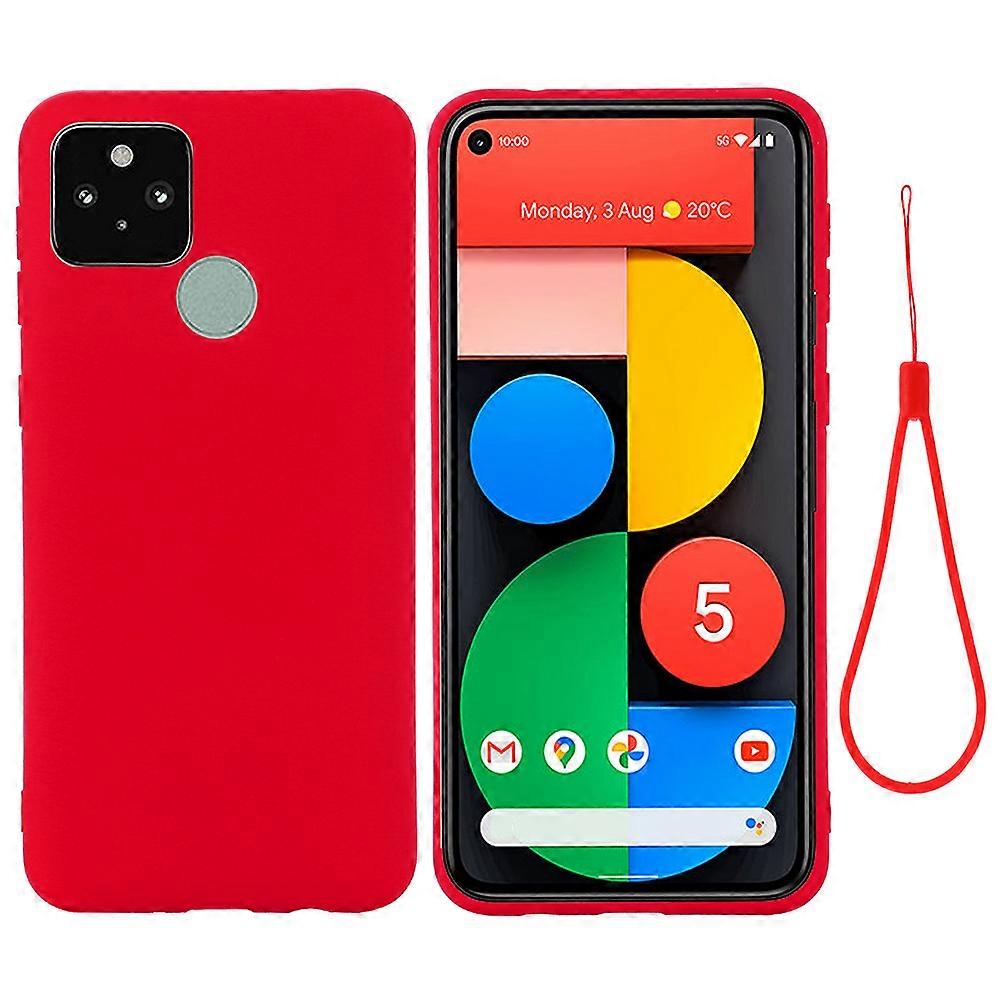 Phone Protection Cover Silicone Case Compatible with Pixel 5a 5G 2Pcs