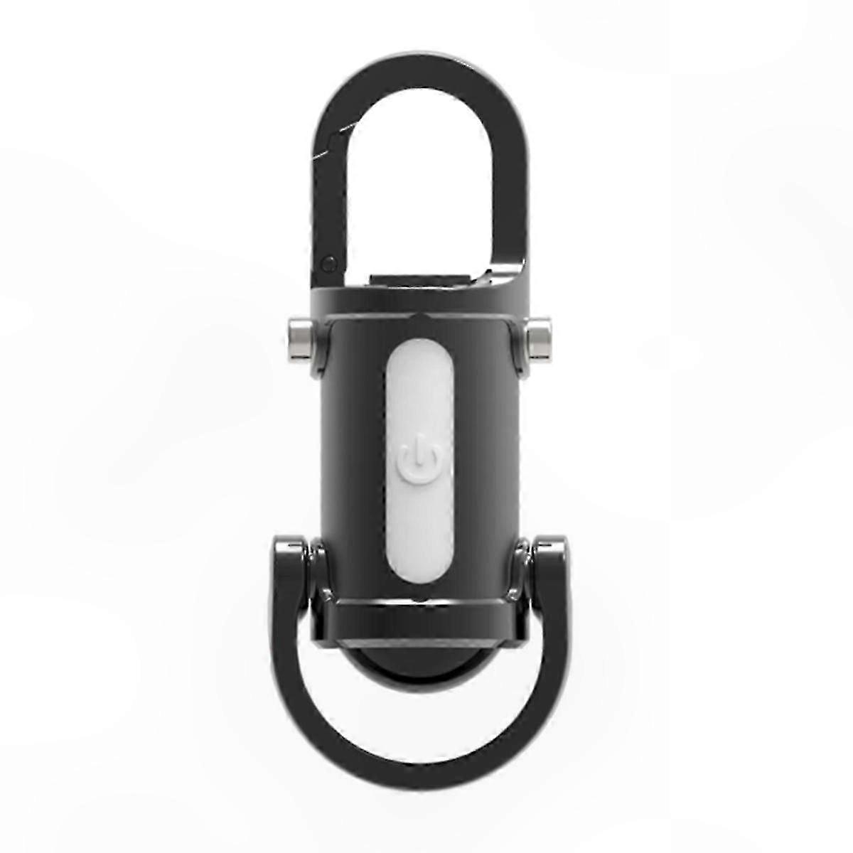 3-in-1 Mini Keychain Flashlight with Power Bank Functionality for Everyday Use