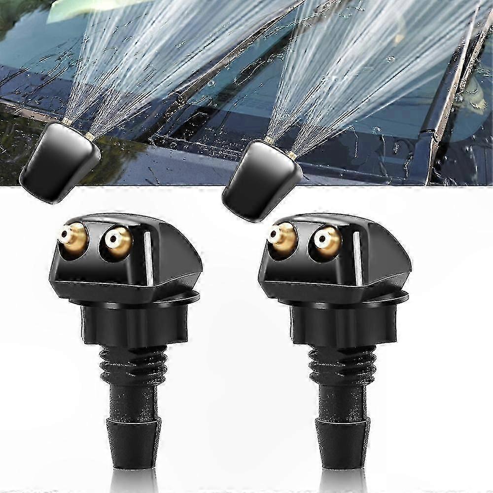 Windshield Washer Nozzle for Select Vehicle Models with Enhanced Compatibility and Durability Performance
