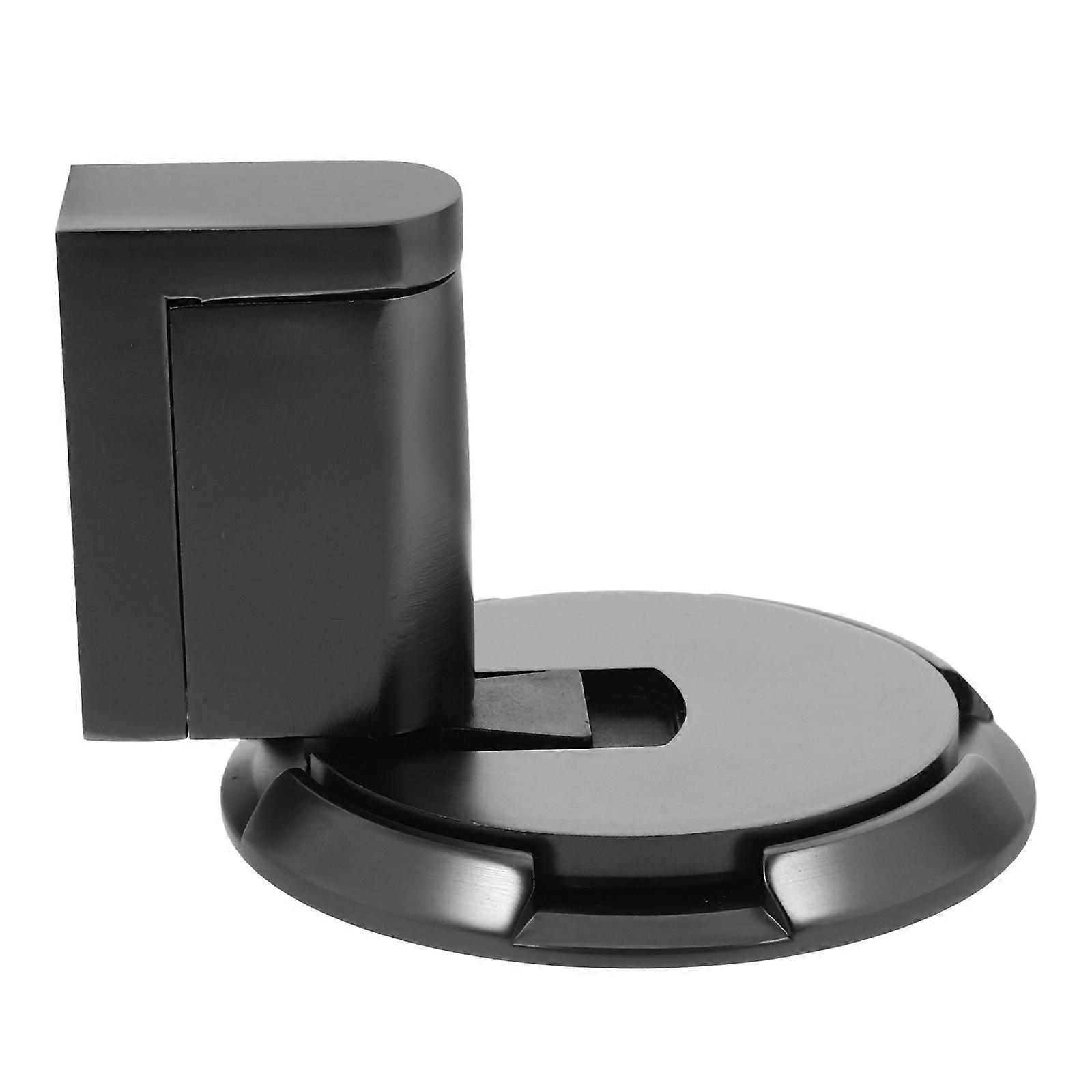 Dark Grey Door Stopper for Windproof Use Adhesive Type 2Pcs