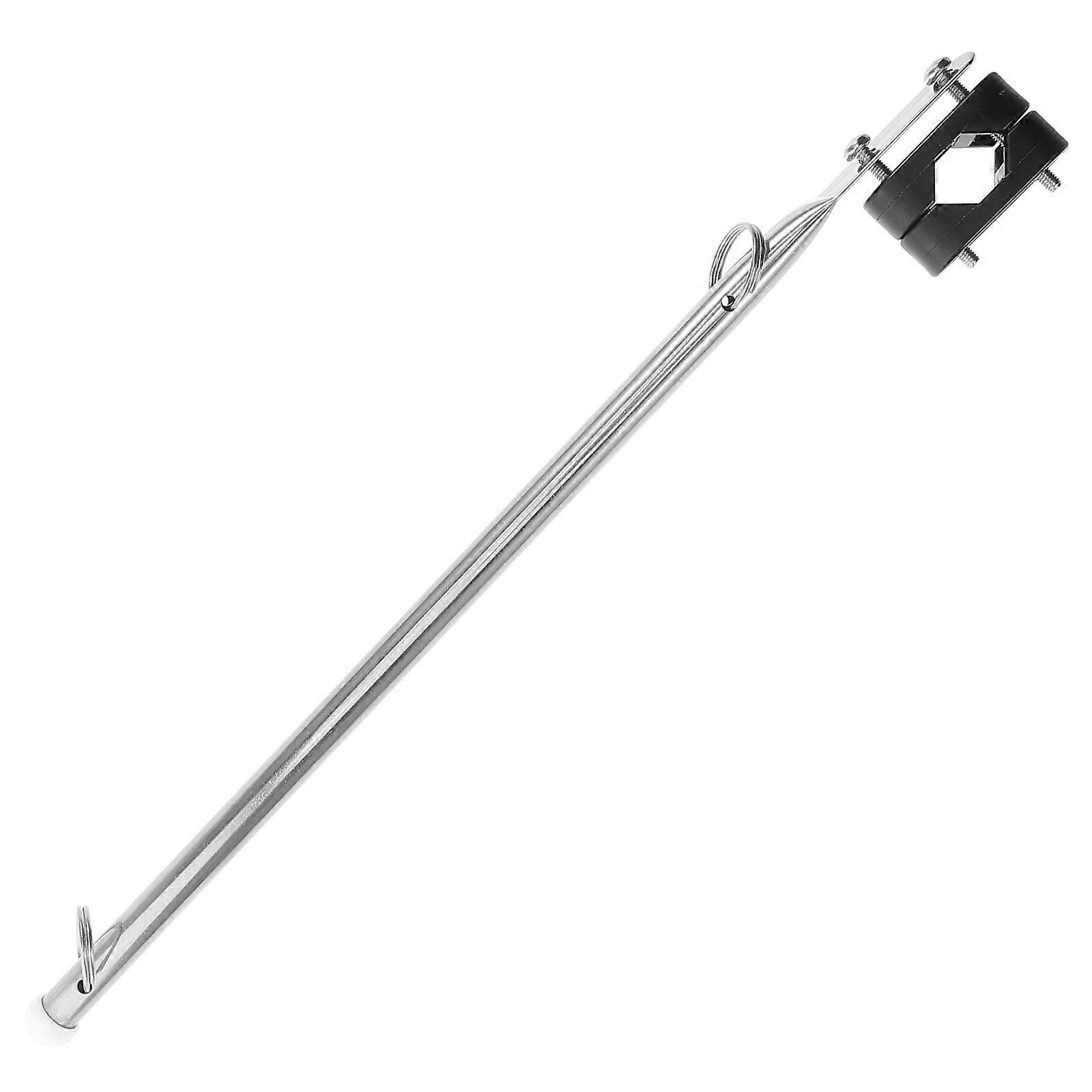 Boat Flag Pole Stainless Steel for Marine Use 2Pcs Durable Hardware Kit