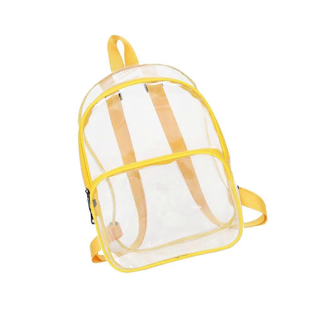 Backpack Beach Bag for Storage Use Transparent PVC Backpack