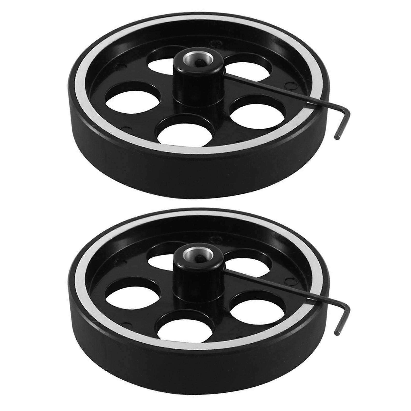 300mmX10mmX18mm Aluminum Rubber Measuring Encoder Meter Wheel