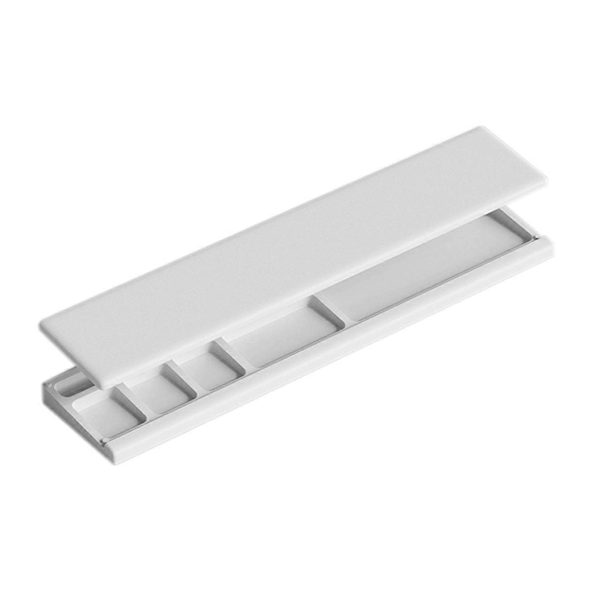 Desktop Storage Box Mechanical Keyboard Wrist Pad White