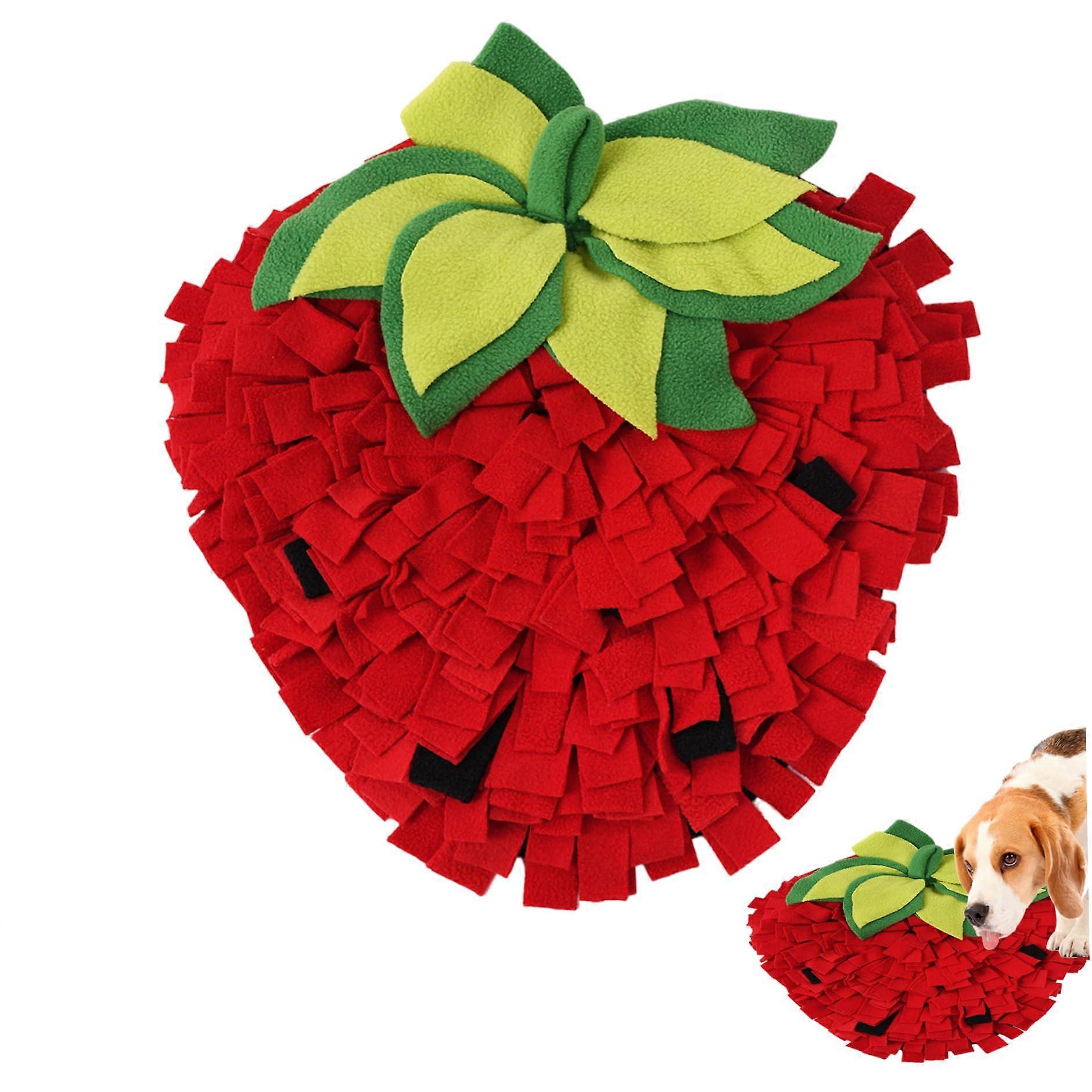 Snuffle Mat 18x14 Non-Slip Interactive Dog Sniffing Mat for Guinea Pig Rat Hamster Bunny Foraging Stress Relief