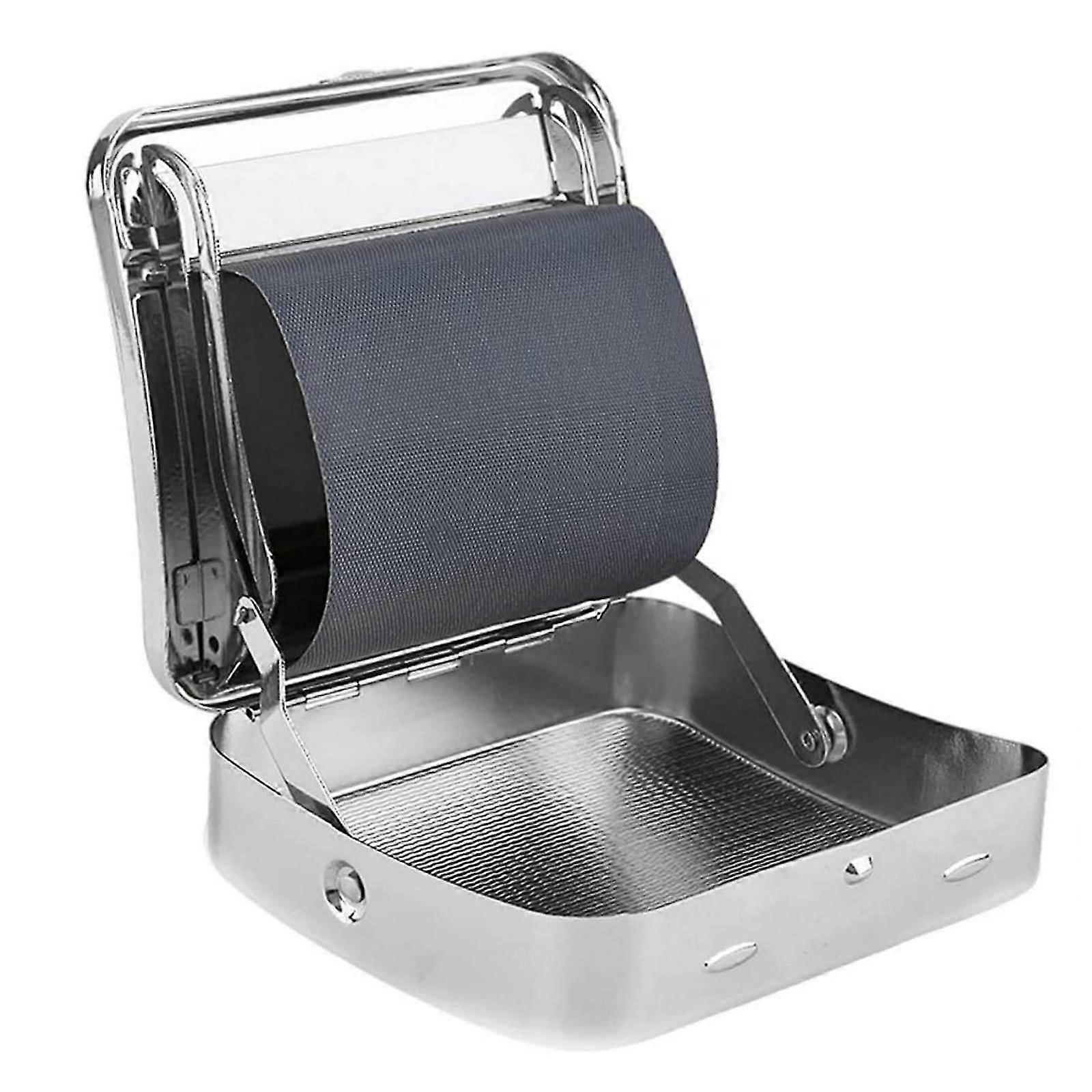 Automatic Tobacco Roller Box Cigarette Roll Rolling Machine Stainless Steel Case