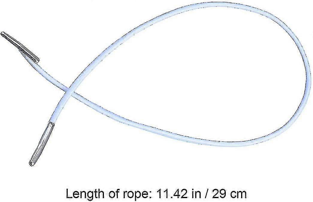 Popular 50pcs Elastic Barbed Cords Loop Stretch Round String With Metal Barbs Fastener