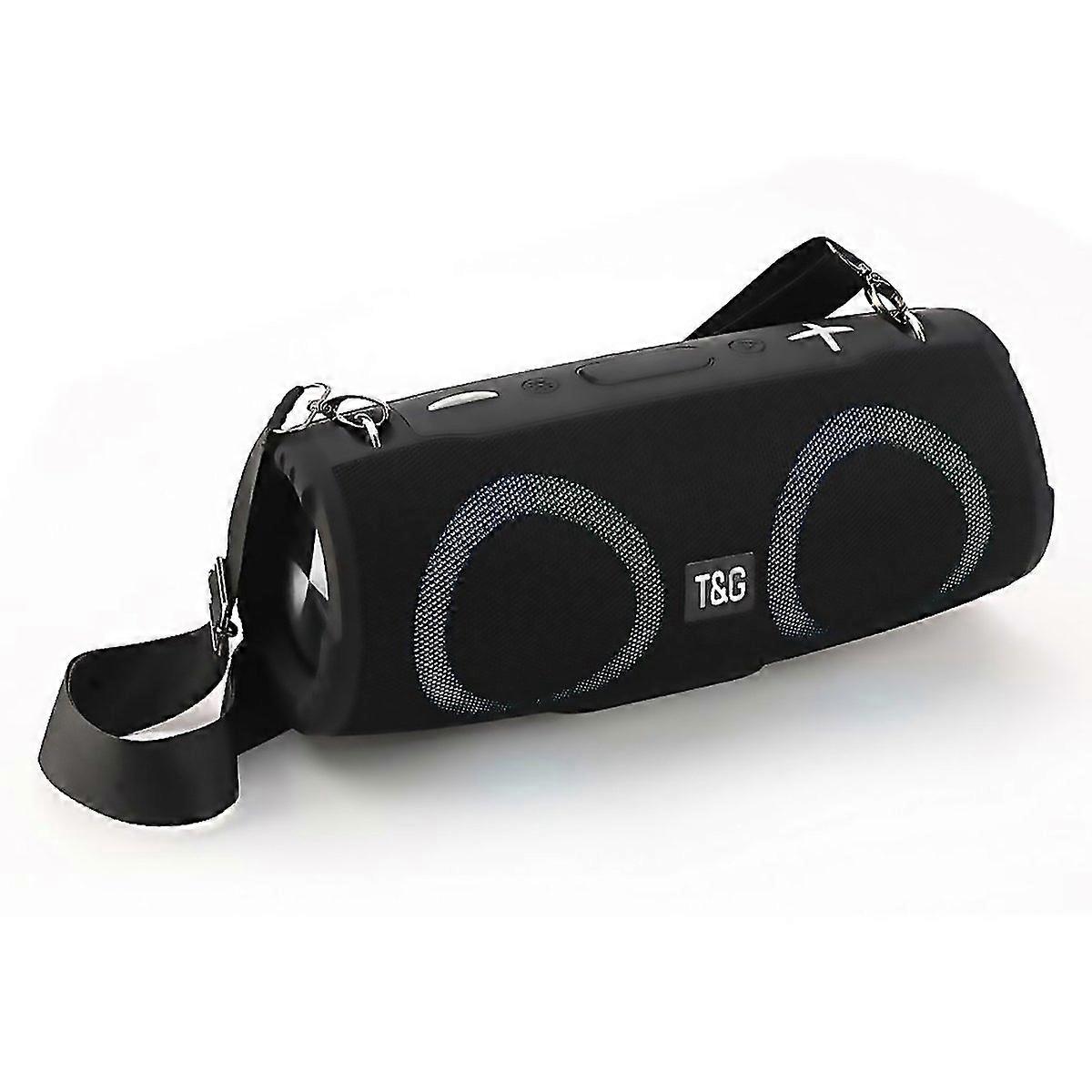 For Tg Tg676 30w Music Battle Drum Portable Strap Bluetooth Speaker With Rgb Light