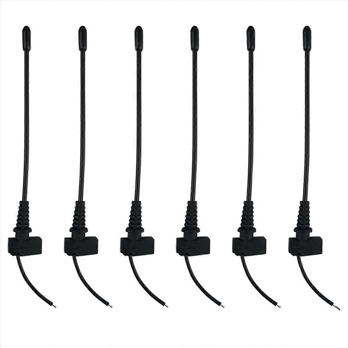 6Pcs Microphone Antenna Suitable for EW100G2 100G3 Wireless Microphone Bodypack Repair Mic Part Repl