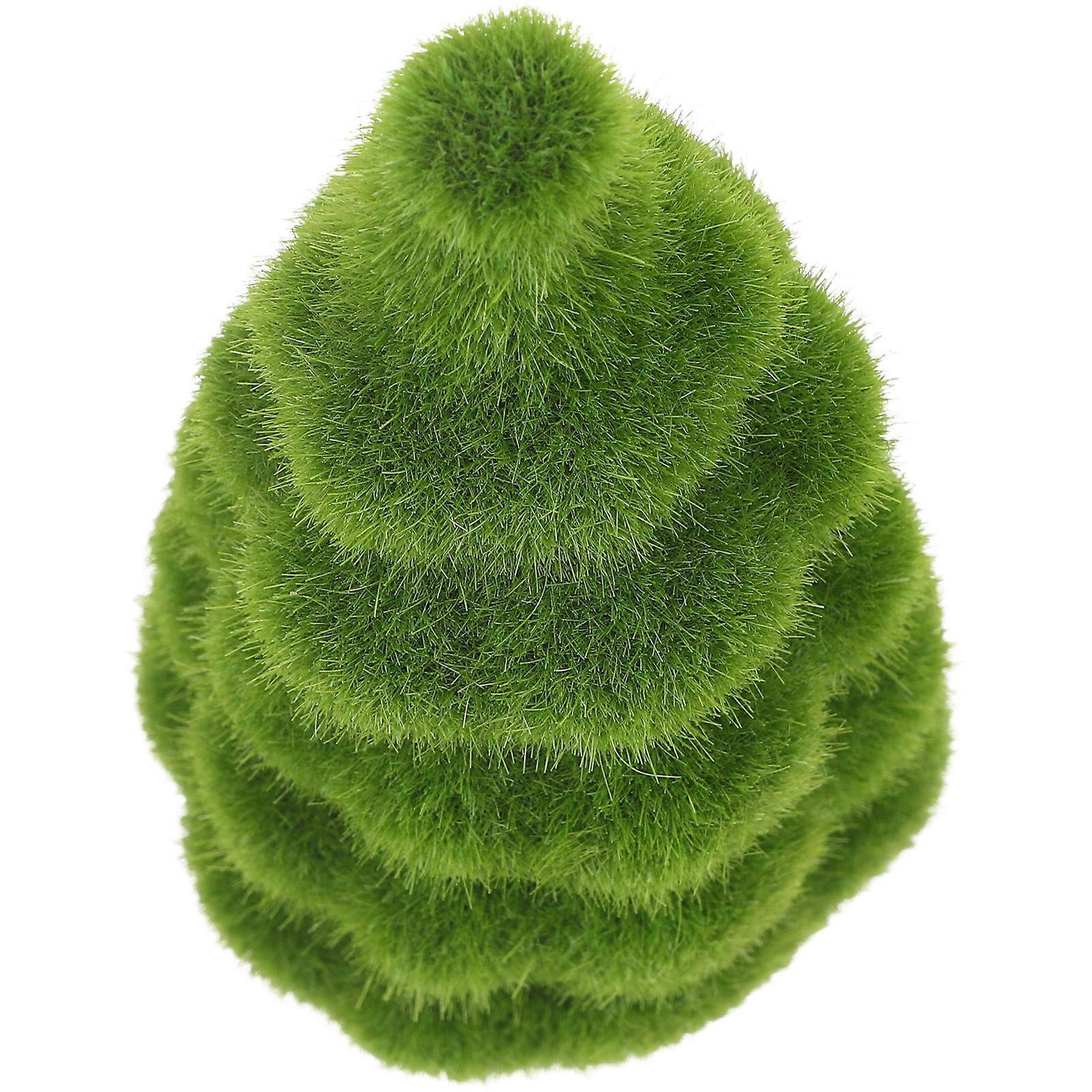 Artificial Xmas Tree Flock Ornament for Home Table Decor