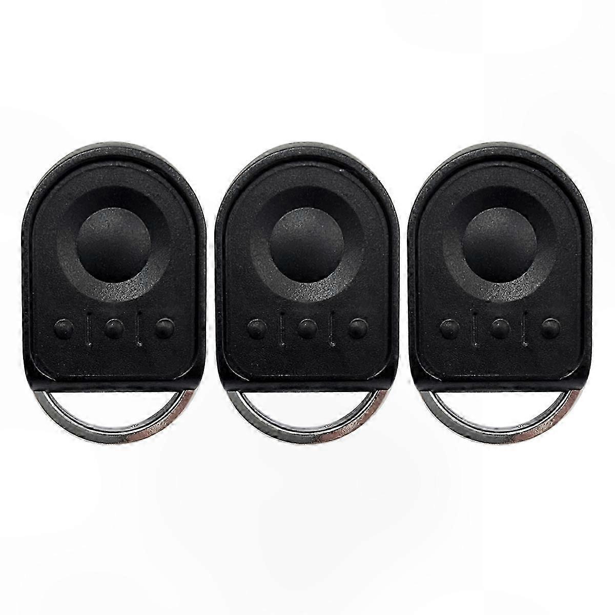 3-Pack Universal Garage Door Remote Control Compatible with 433MHz RTS Systems for Gates and Doors