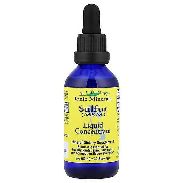 Eidon Ionic Minerals, Sulfur, Liquid Concentrate, 2 oz (60 ml)