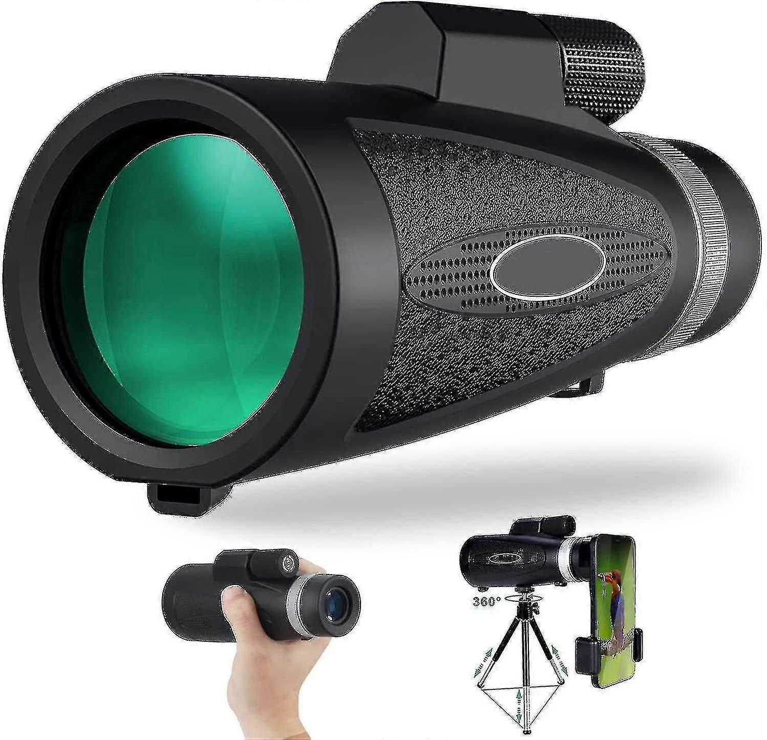 18x62 Monocular Telescope, Hd Monocular Scope High Power Telescope