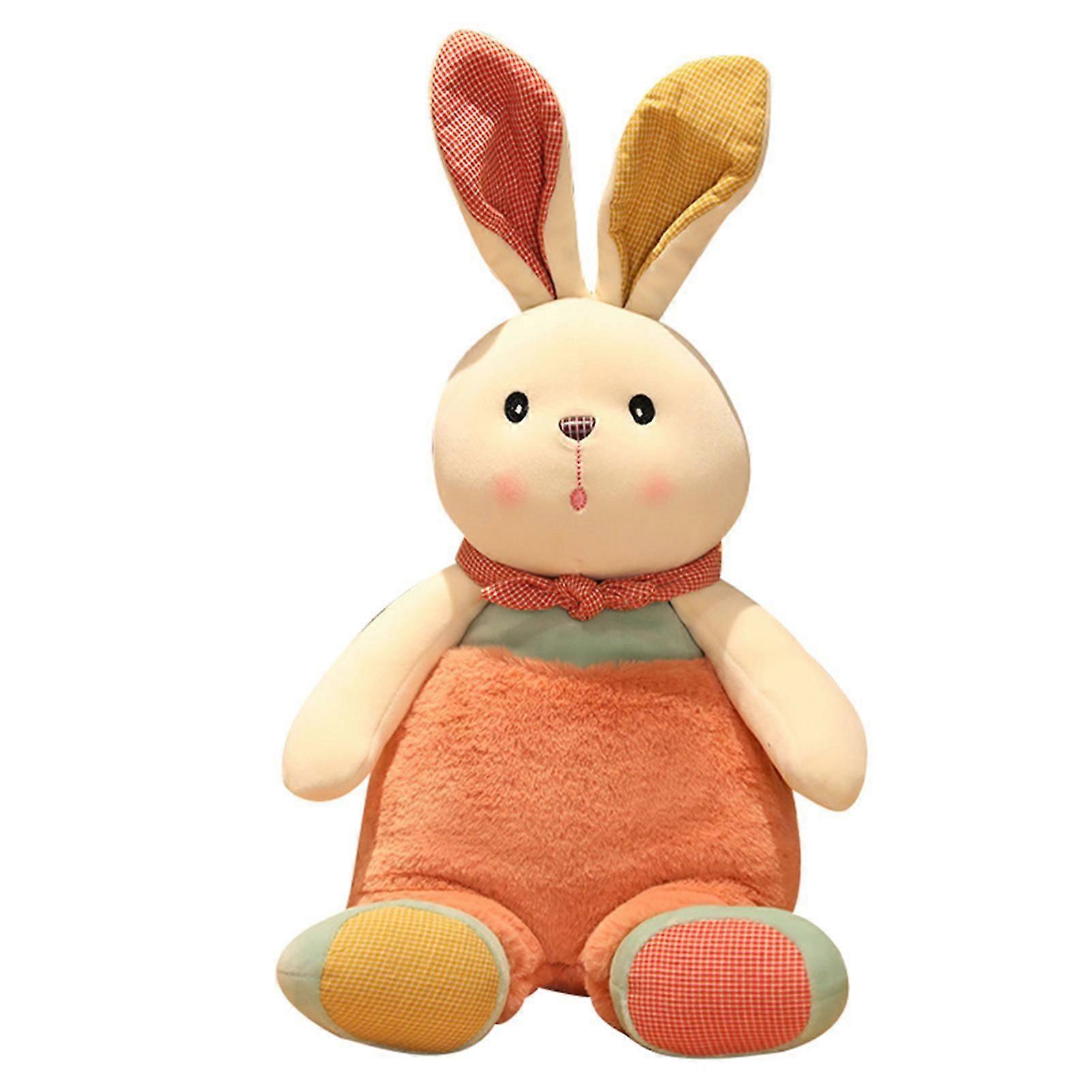 Adorable Cartoon Bear And Rabbit Plush Doll Soft Stuffed Toy Kid Hugging Pillow