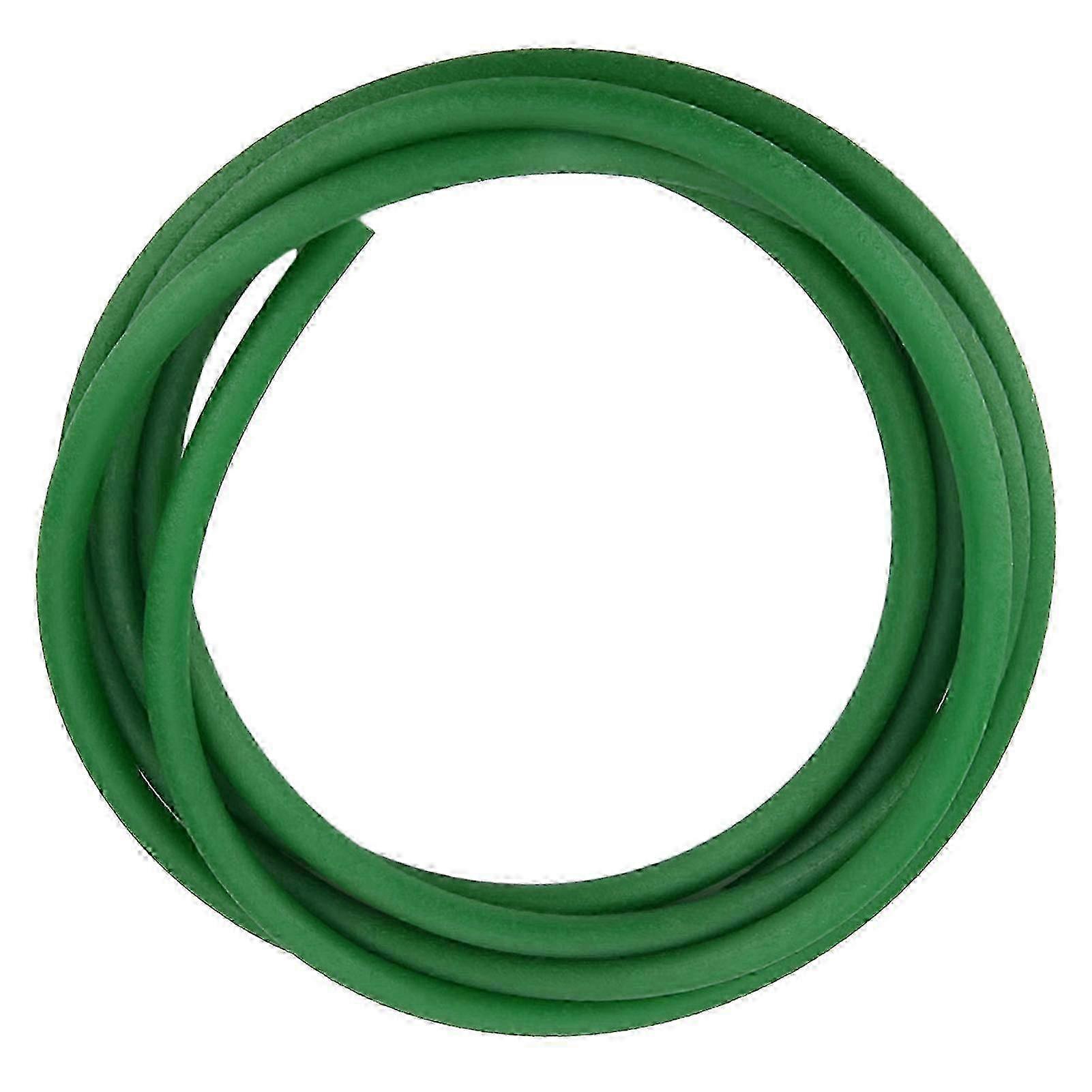 Green Rough Surface PU Polyurethane Round Belt for Drive Transmission(10mm*3m)