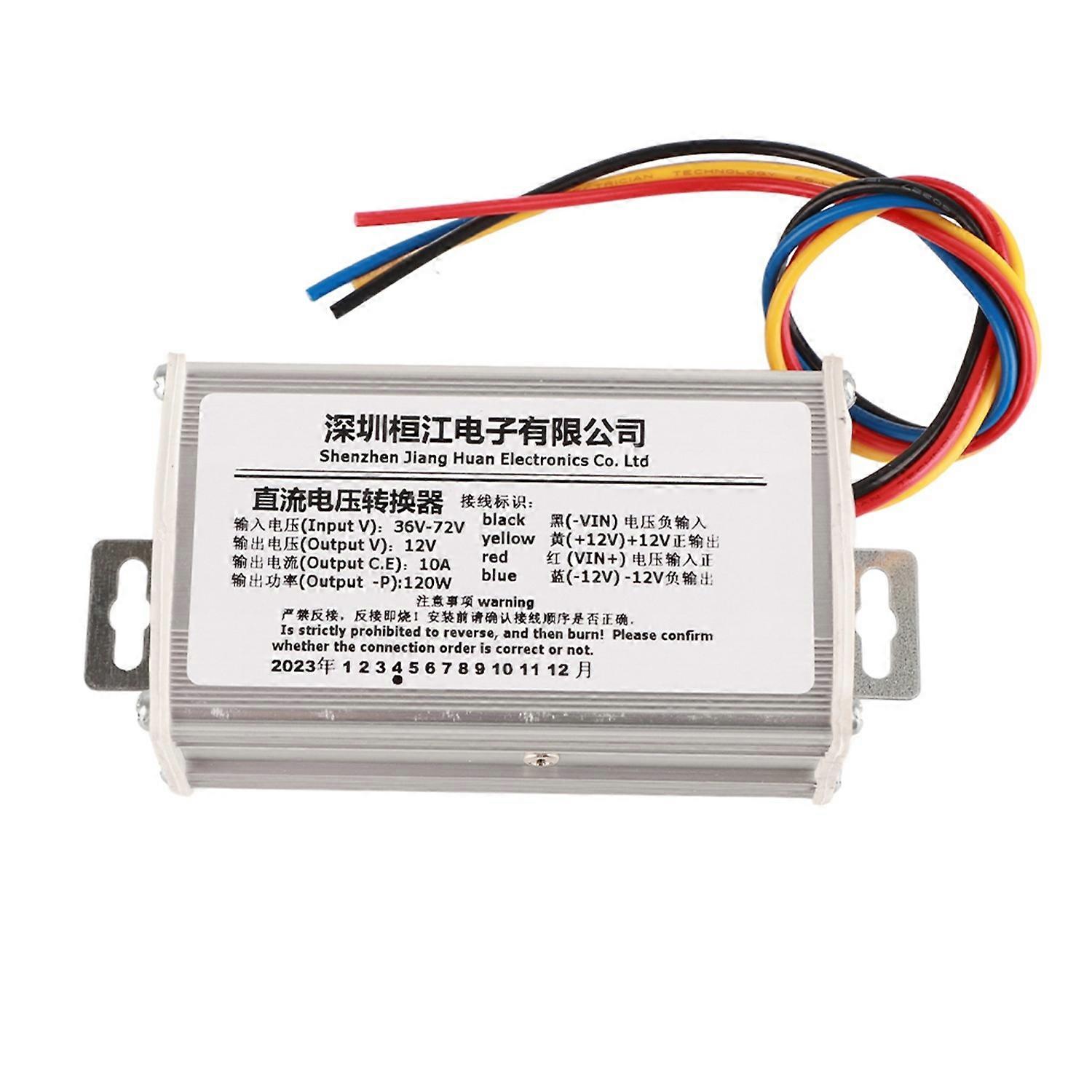 DC Converter Step Down Power Supply Module 36V‑72V to 12V 10A 120W