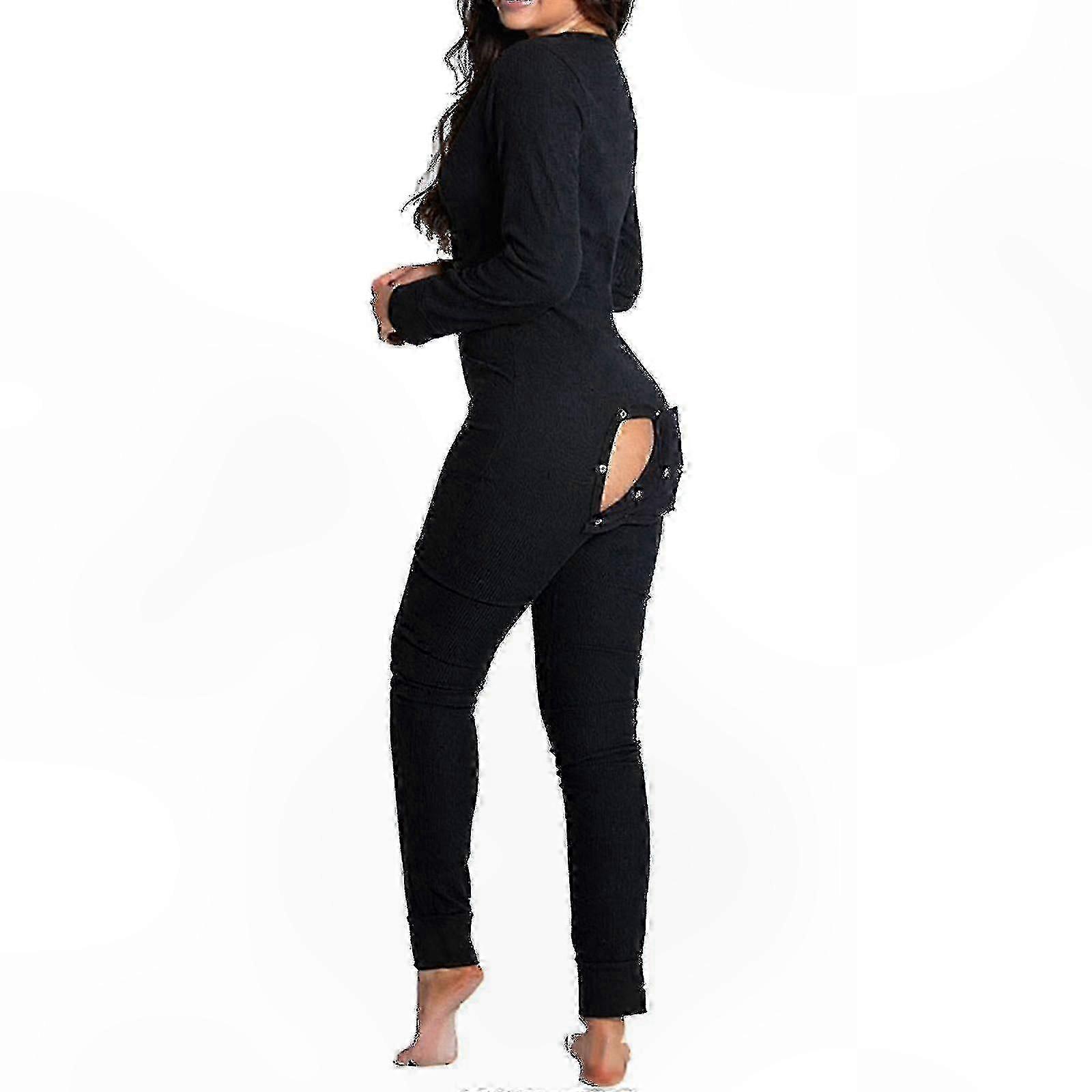 Combinaison d'intérieur pour femme avec dos ouvert et coupe confortable