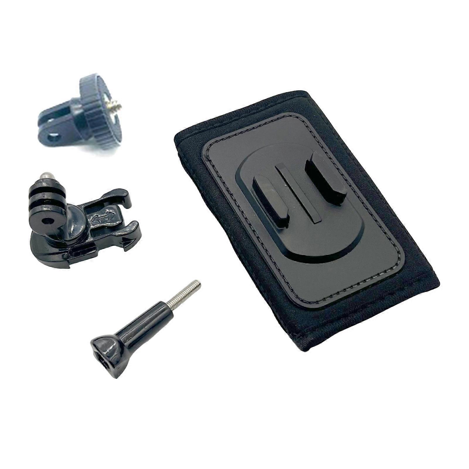 Quick Release Strap Mount For Action Cameras With 360 Degree Rotatable Base And Universal Adapter For Hands Less Filming Multicolor