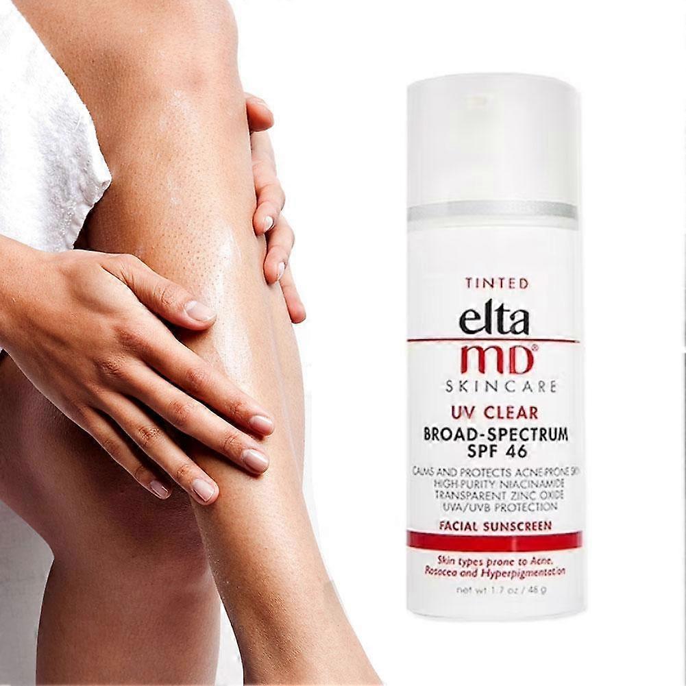 Refreshing Non Sticky Sunscreen SPF 48g For All Skin Types Lightweight Moisturizing Anti Radiation UVA UVB Protection