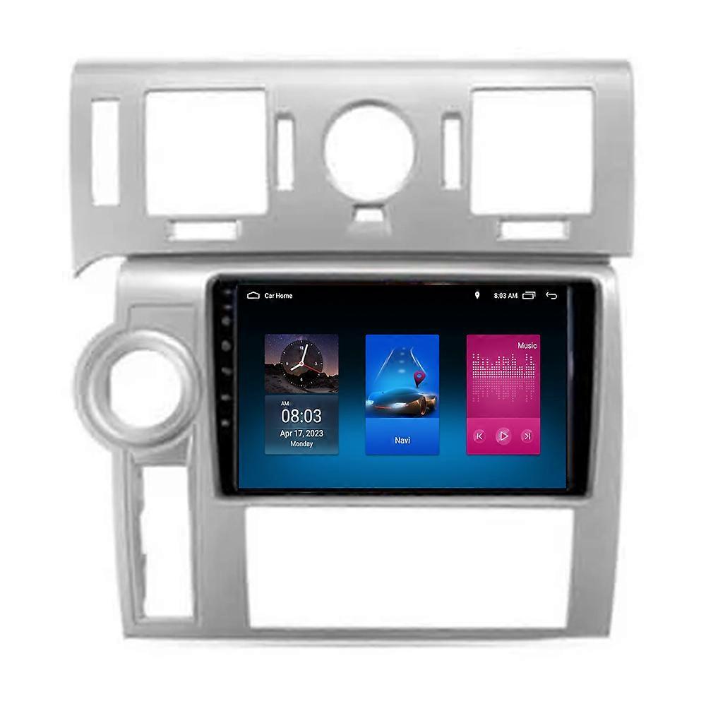 RoverOne Car Stereo Radio Bluetooth CarPlay Android Auto GPS Sat Nav Touch Screen for Hummer H2 E85 2007 - 2009