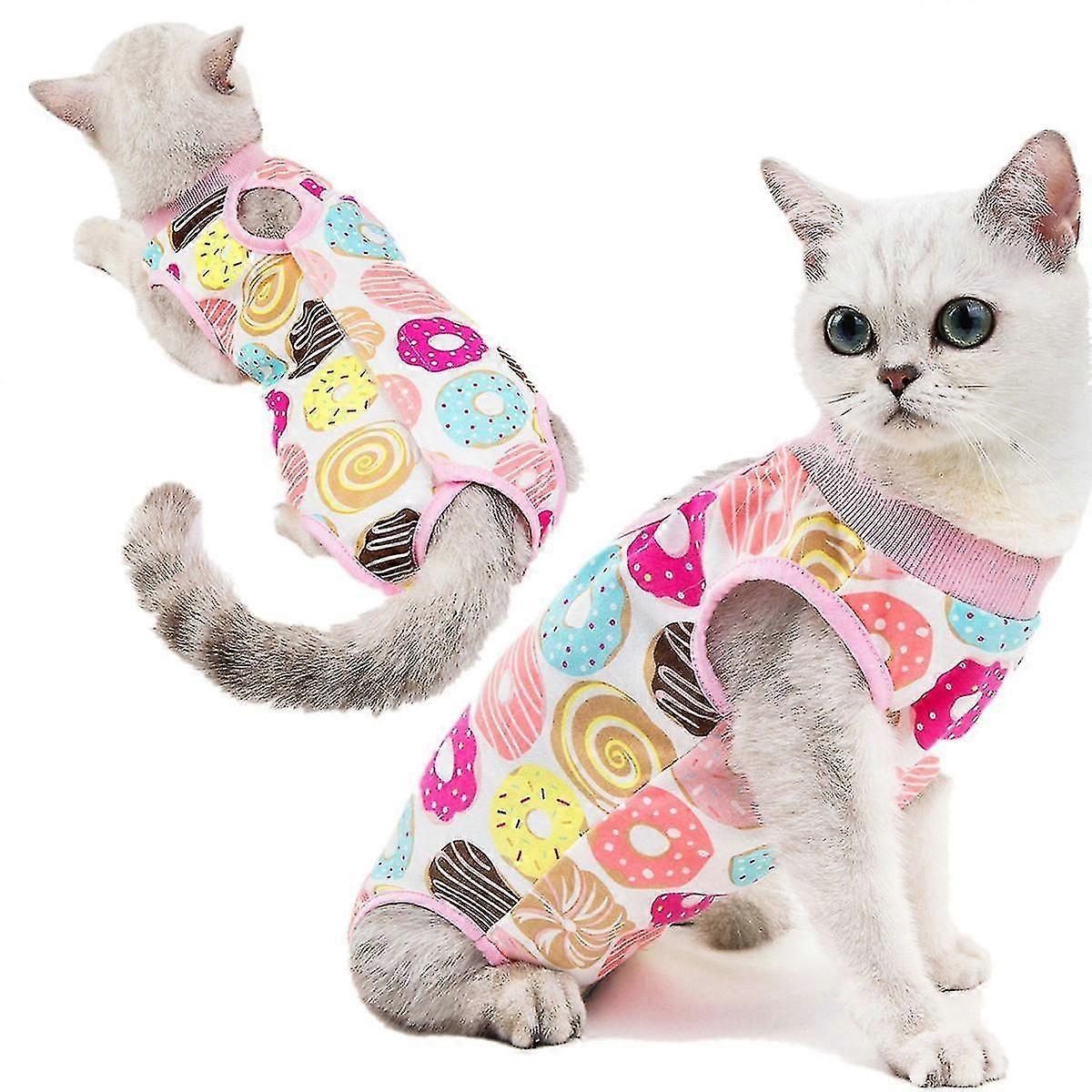 Kattkirurgisk återhämtningsdräkt professionell efter operationskläder förhindrar slickning