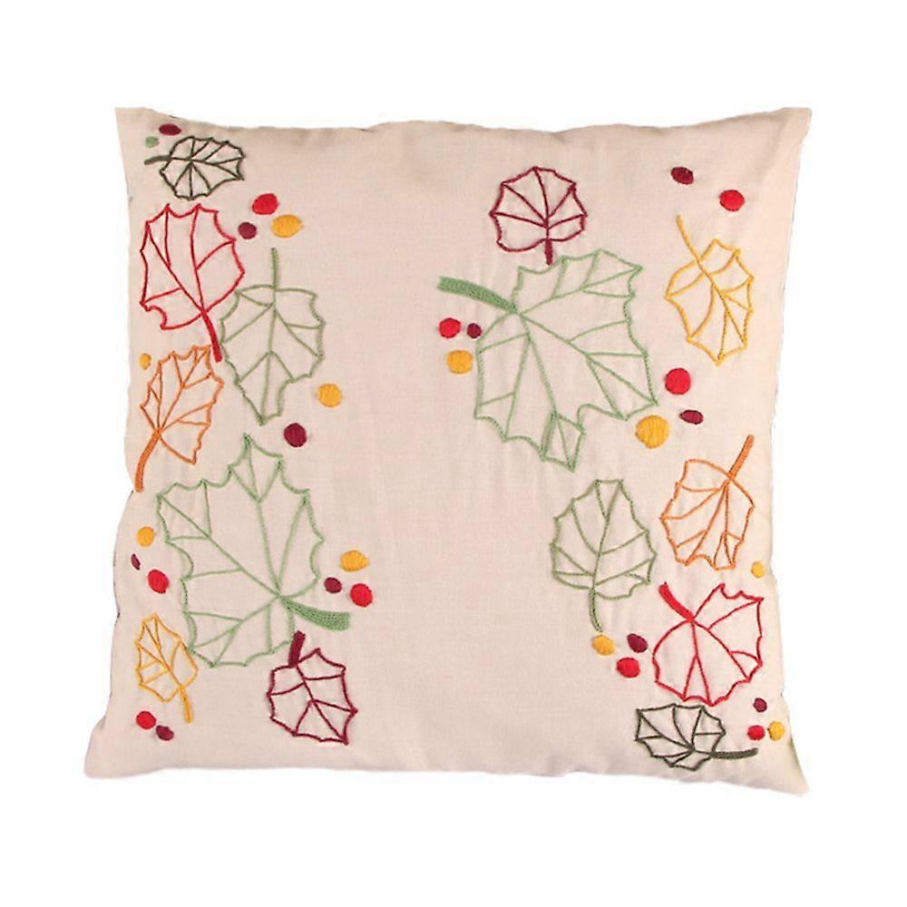 Chamomile Handmade Pillowcase DIY Embroidery Kit For Beginners