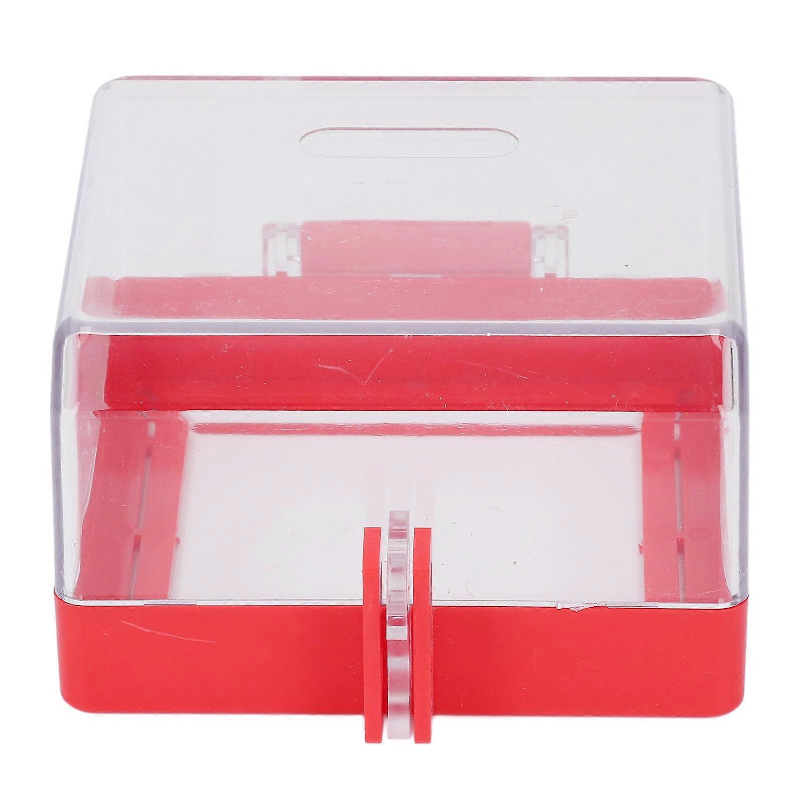 Emergency Stop Button Cover Push Button Switch Lockout Protector Transparent Case with Mounting Parts 105x105x63mm