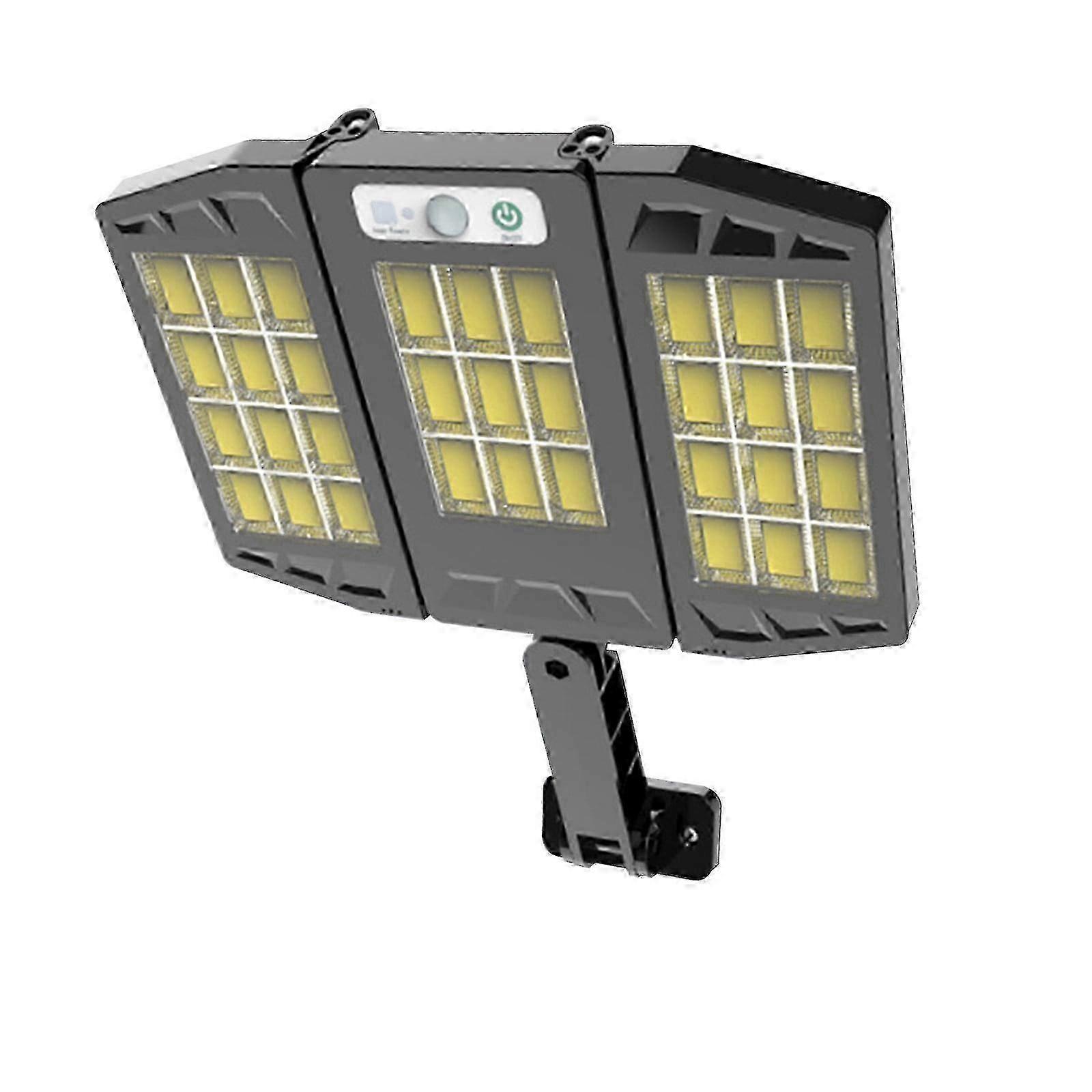 YgkuHd Street, IP65, Dusk To Da-wn With Motion Sensor LED Security Flo-od For Parking Lot, Remote Control With 33 COB Lamp Beads
