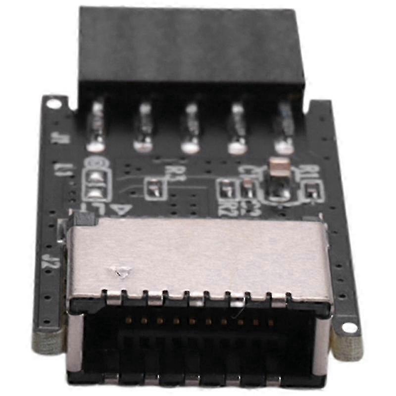 Motherboard USB2.0 9Pin to TYPE-C A-KEY Front Connector Converter USB3.2 TYPE-E Interface Header Ad