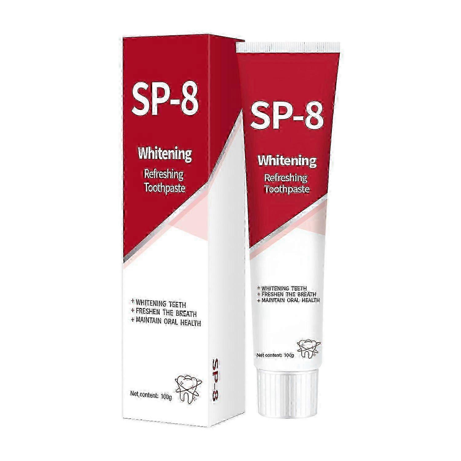 Super Probiotic Sp-8 Toothpaste,Sp 8 Pasta Dental,SP-8 Ultra Whitening Toothpaste,SP8 Probiotic Toothpaste,Fresh Breath,Deep Cleaning Care Toothp