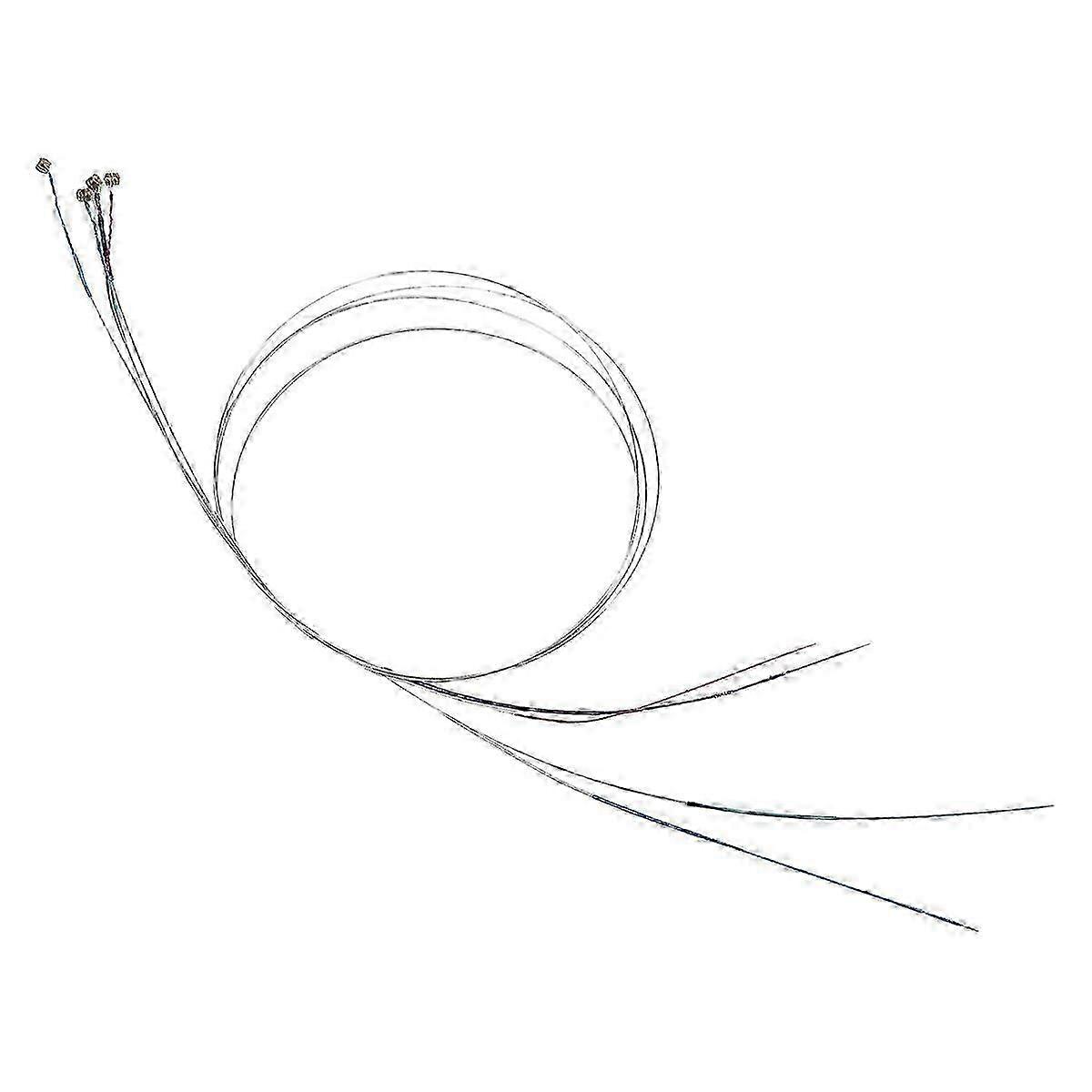 A Set of 4 Exquisite Violin Strings: E-A-D-G Core, Steel with Nickel Wound for Enhanced Sound Quality