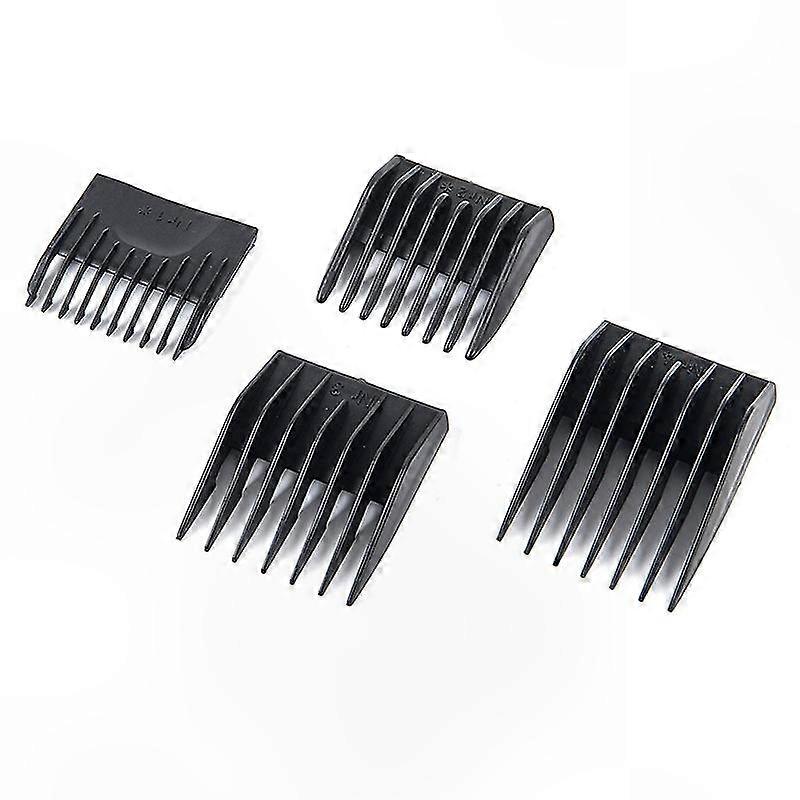 4-Piece Hair Clipper Comb Set, Replacement Guide Combs for Professional Barbering, Compatible with 1400 Series Clippers