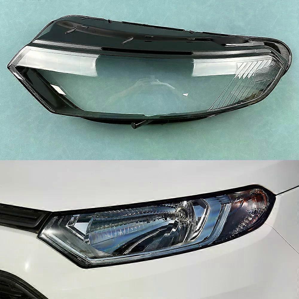 For Ford Ecosport 2013-2017 Headlamp CoverTransparent Mask Headlight Shell Lens Plexiglass Replace Original Lampshade