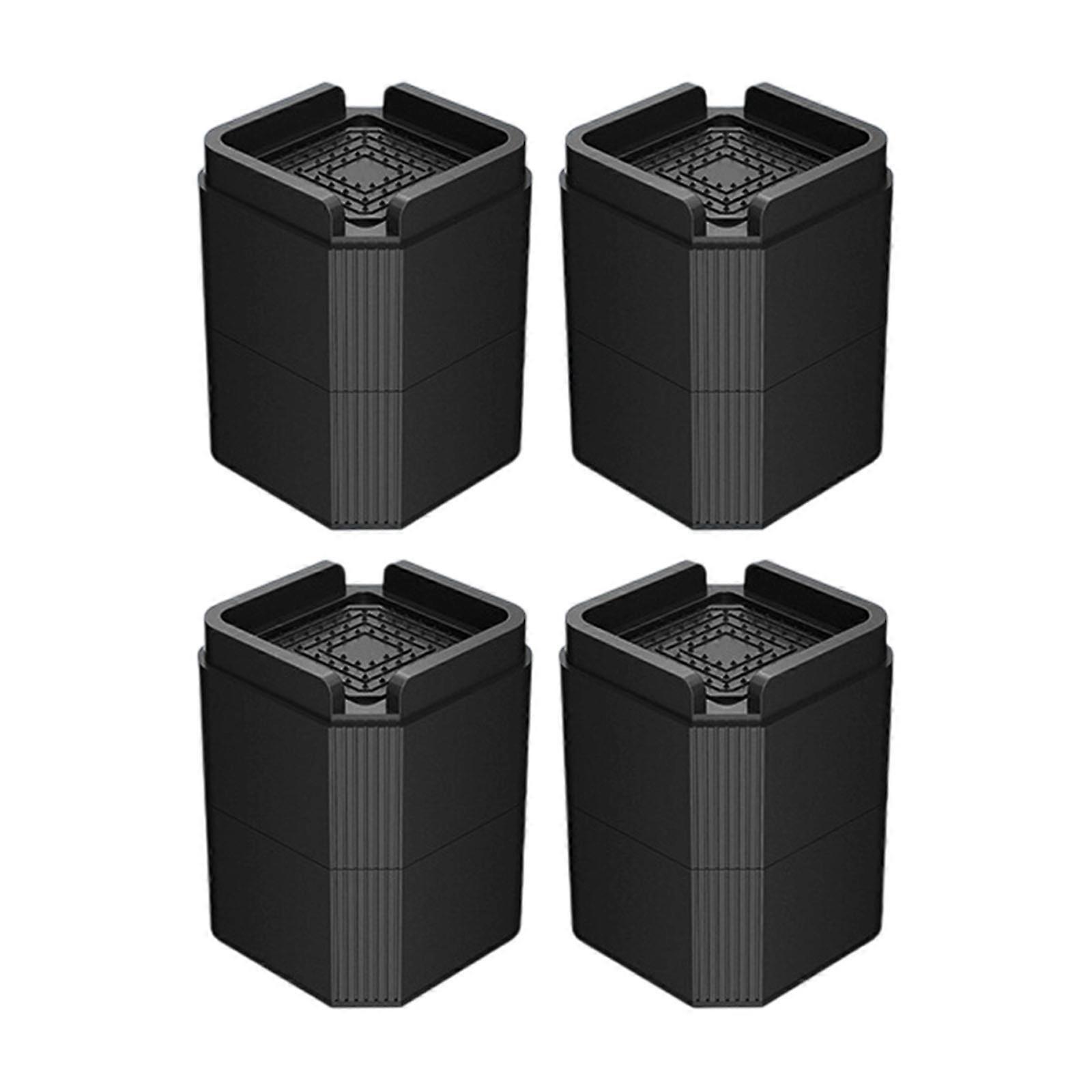 4Pcs Universal Stackable Height Washing Machine Foot Pad Anti Vibration Refrigerator Base Fixed Nonslip Feet Stabilizer Multicolor