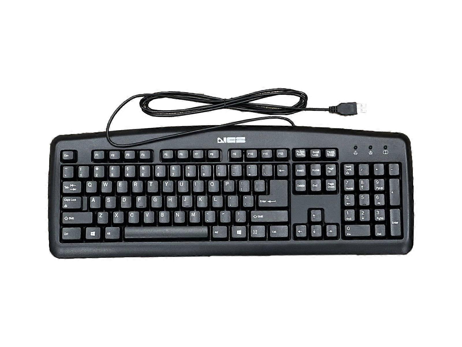 Keyboard for PC Desktop Computer USB Wired USB KU-0325 - New