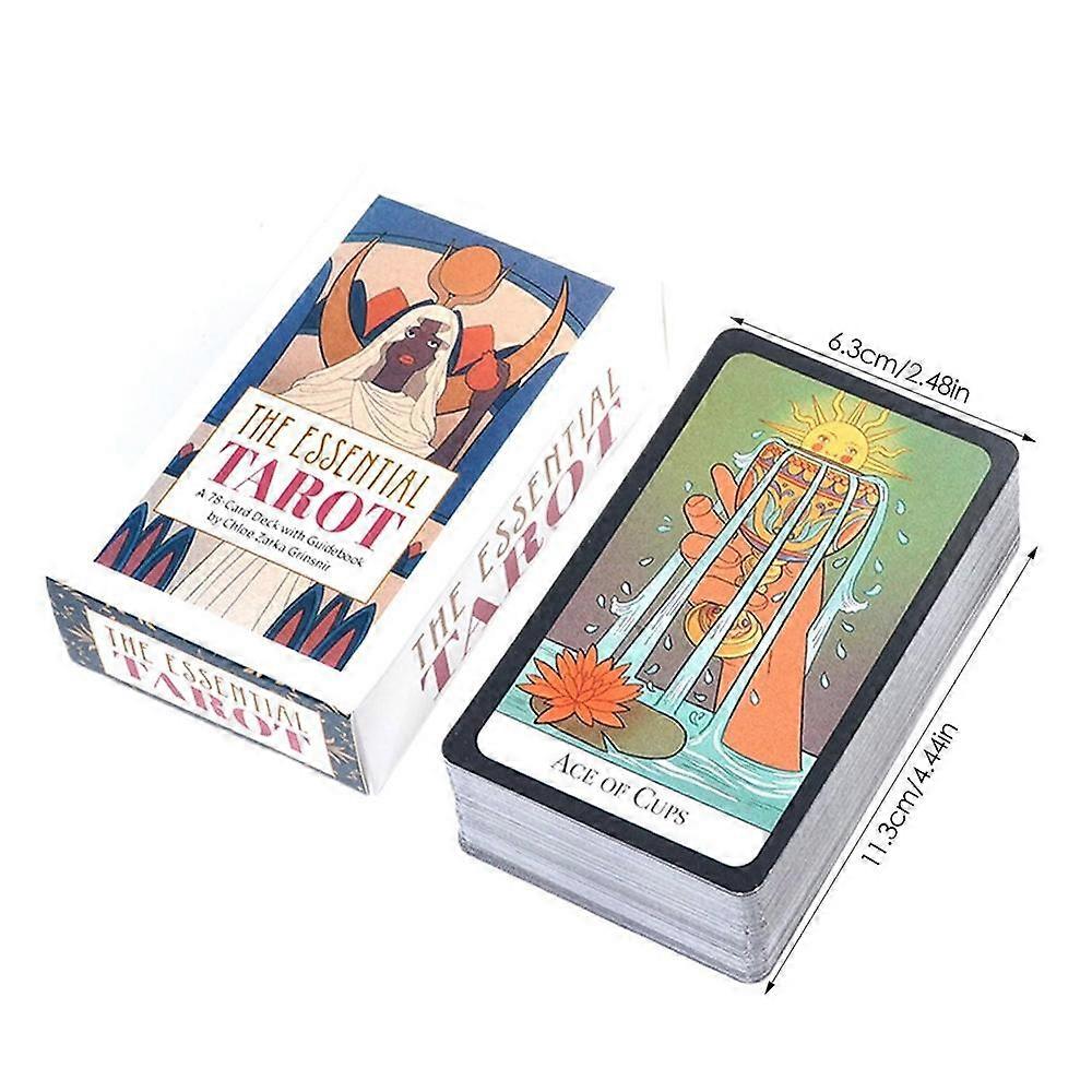 The Essential Tarot Cards A 78 Oracle English Visions Divination Edition Borad Playing Game