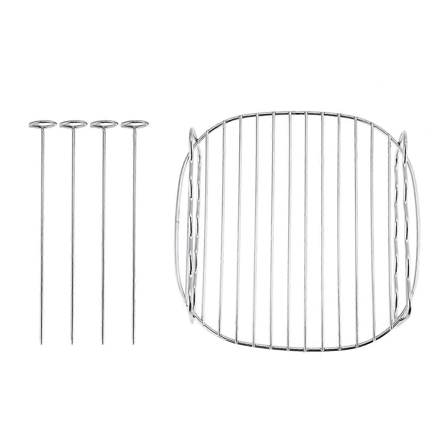 Replacement BBQ Rack Double Layer Skewers Baking Tray For Philips Air Fryer