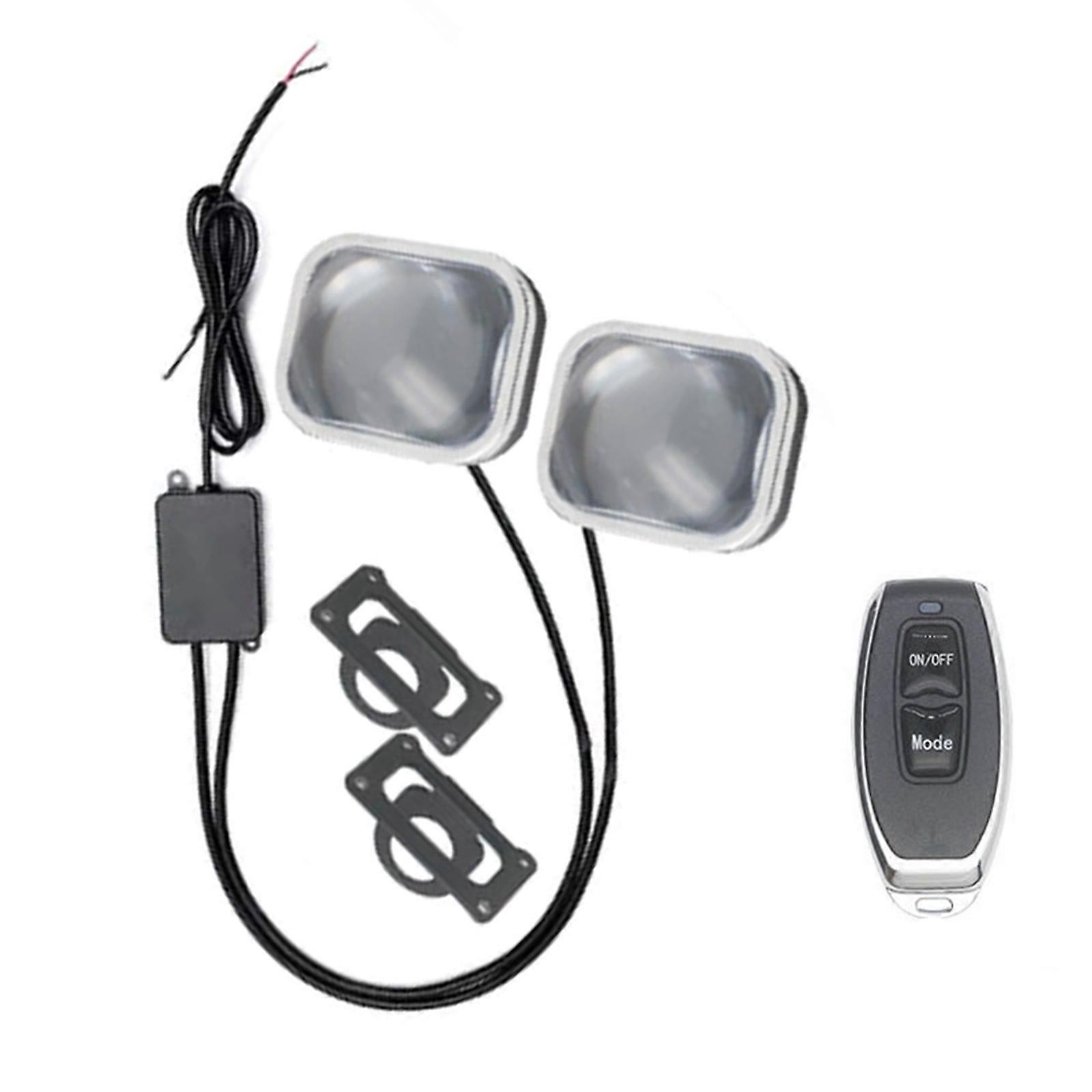 Better Security LED Glass Radiances Different Manner ABS Lens three thousand five hundred Light For Automobiles Multicolor