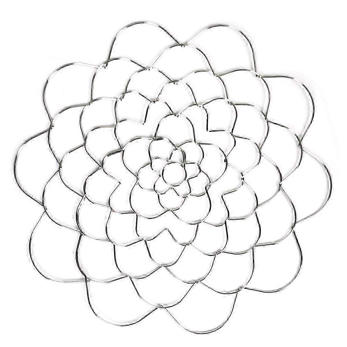 Flower arrangement holder for home decor with sturdy base